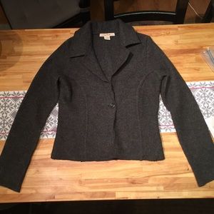 Free People Grey Blazer